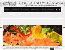 Tablet Screenshot of casajuan.net